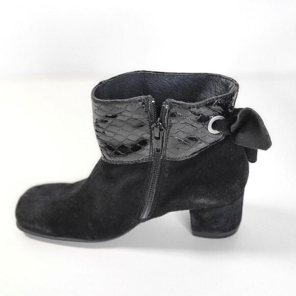 Shoe be Do Suede Ankle Boots Womens Size  4 EU 34 Made in Italy - Picture 3 of 14